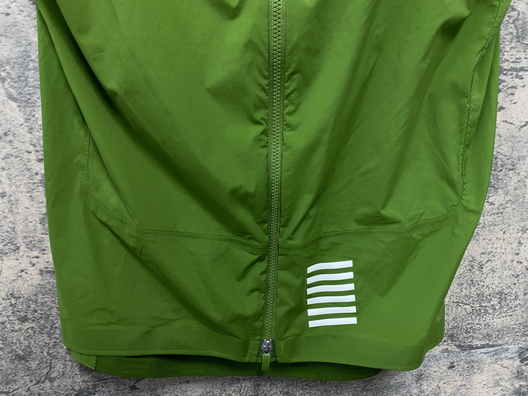 KB332 ラファ Rapha PRO TEAM LIGHTWEIGHT GILET サイクルベスト ジレ 黄緑 M