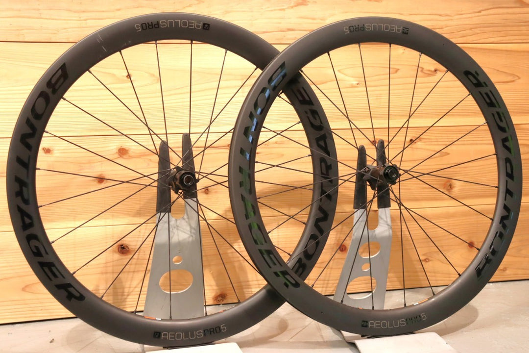 ボントレガー BONTRAGER アイオロス AEOLUS PRO 5 DISC カーボン チューブレス ホイールセット シマノ12/11S 19C 【千葉店】
