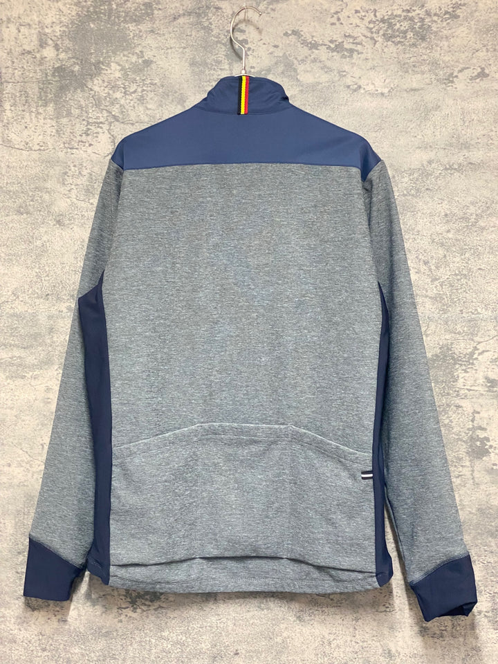 KP094 カペルミュール KAPELMUUR 長袖 サイクルジャケット グレー ASIA L 裏起毛