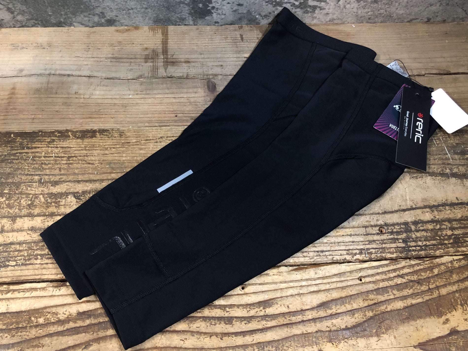 JW034 レリック reric Leg Warmer レッグウォーマー 黒 S 裏起毛