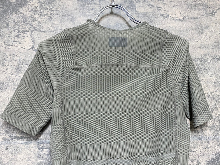 KJ285 パスノーマルスタジオ PAS NORMAL STUDIOS Men's Mechanism Pro Zipless Jersey 半袖 サイクルジャージ グレー M