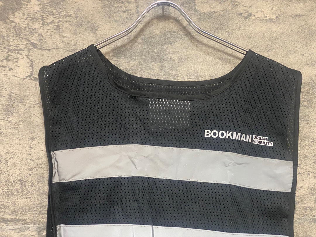 JK285 ブックマン BOOKMAN REFLECTIVE VEST 蛍光 ベスト サイクルベスト