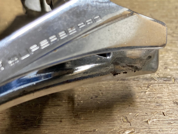 KR079 サンツアー SUNTOUR SUPERBE PRO フロンディレイラー バンド式 Φ28.6