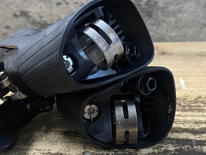 KE841 シマノ SHIMANO アルテグラ ULTEGRA ST-R8020 STIレバー 2×11S 左右セット ※レバークランプ部ひび割れ