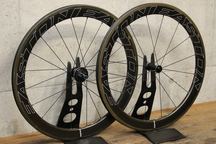 イーストン EASTON EC90 AERO 55 カーボン チューブレス ホイールセット シマノ11/12S 【福岡店】