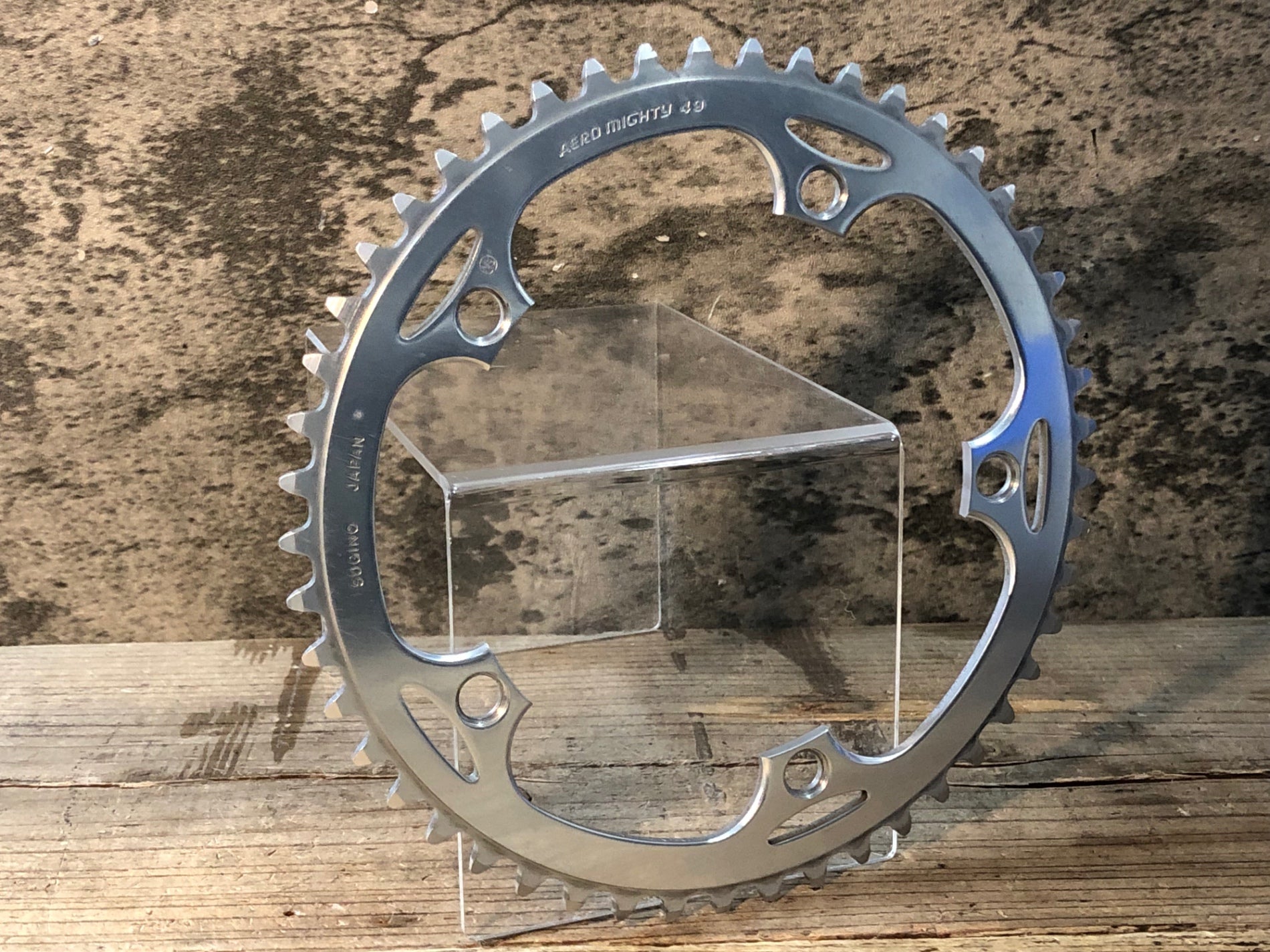 JY176 スギノ SUGINO AERO MIGHTY チェーンリング 厚歯 49T njs – BICI