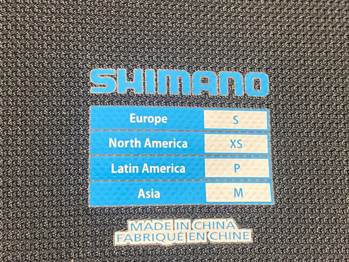 JU796 シマノ SHIMANO 長袖 サイクルジャケット 青 S 裏起毛