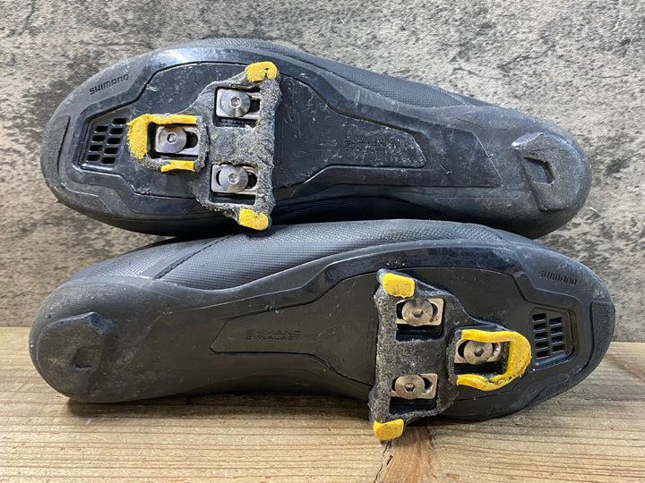 JZ732 シマノ SHIMANO RC3 SH-RC300M ビンディングシューズ 黒 EU44 3穴