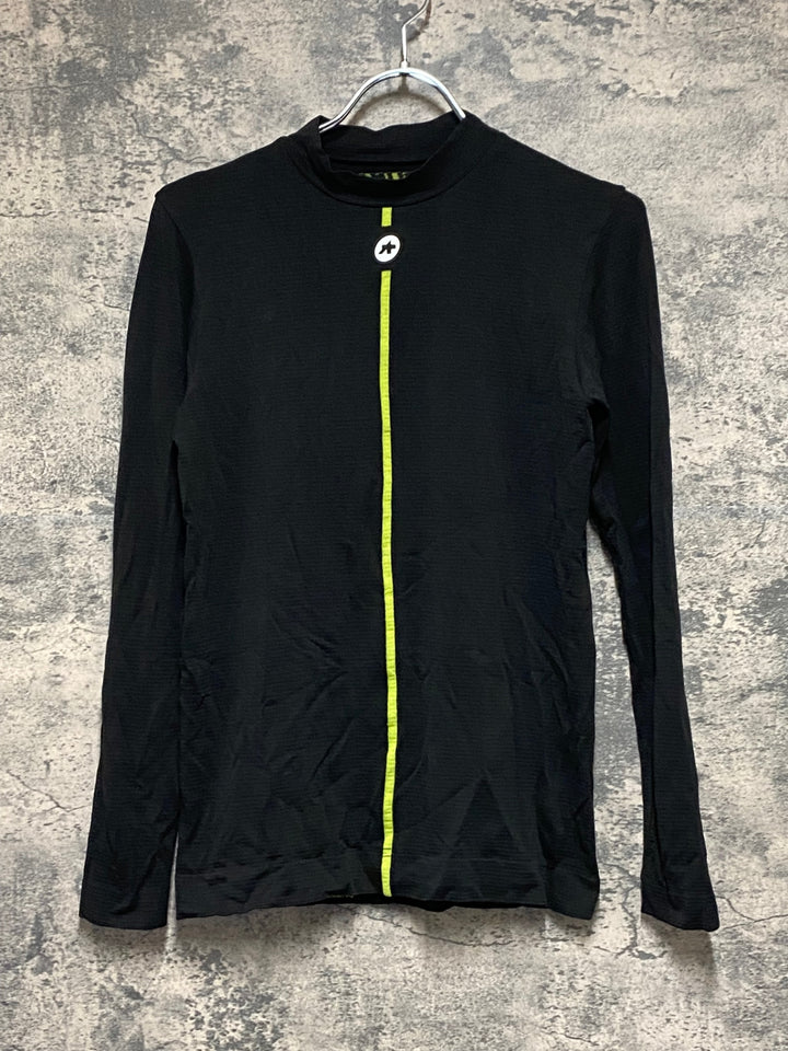 KO587 アソス assos SKIN LAYER 長袖 ベースレイヤー 黒 M