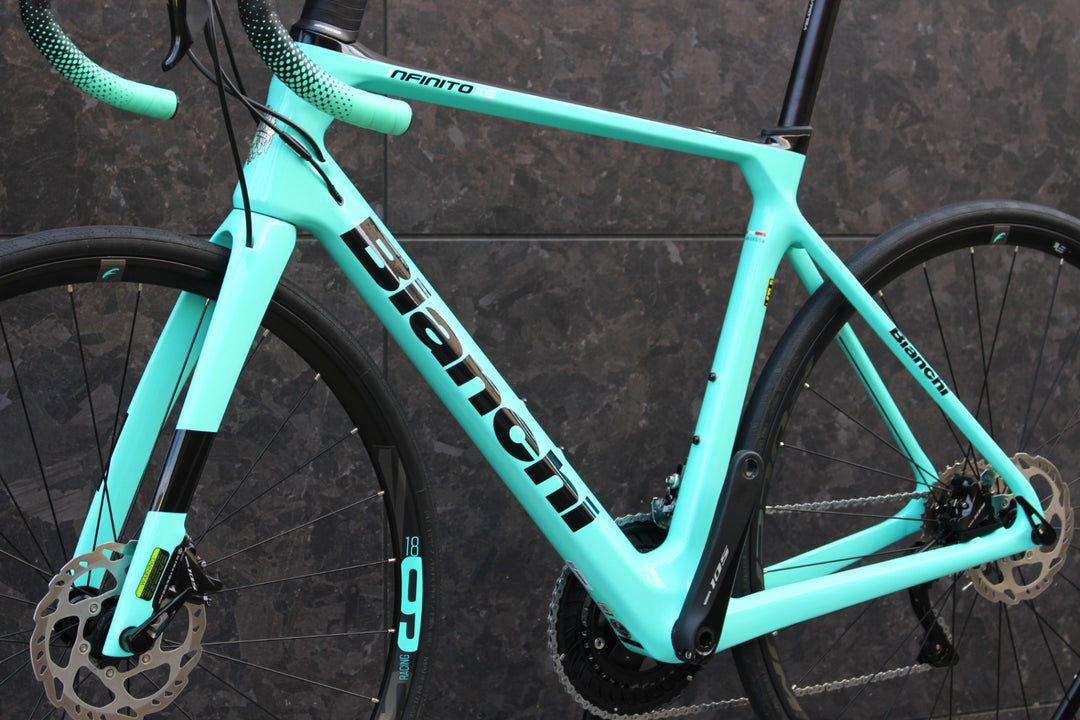 ビアンキ BIANCHI インフィニート INFINITO XE DISC 2022モデル 55サイズ シマノ105 R7020 11S 油圧DISC カーボン ロードバイク 【福岡店】