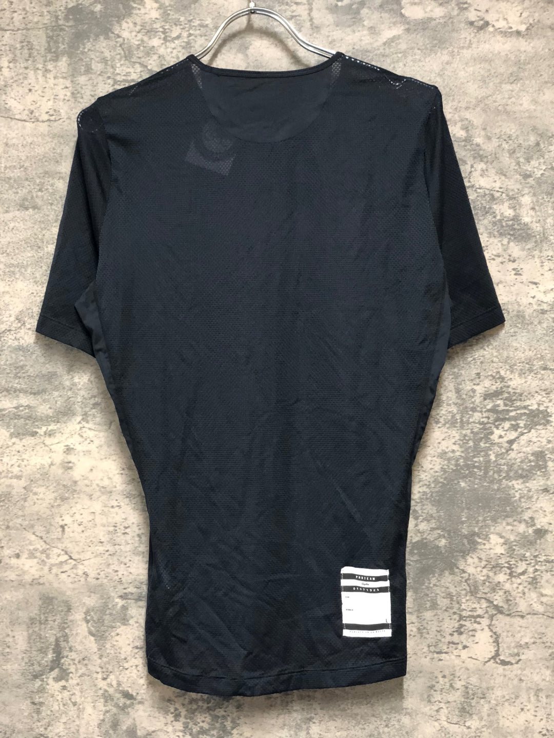 KE040 ラファ Rapha PRO TEAM BASE LAYER SHORT SLEEVE 半袖 ベースレイヤー 黒 L