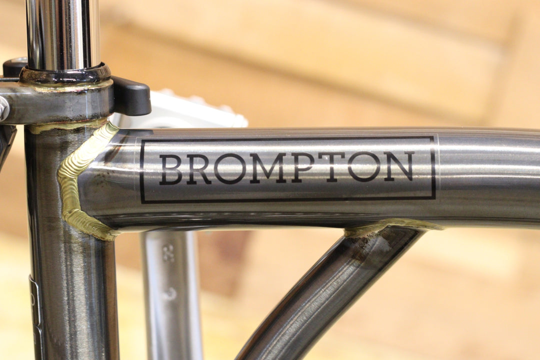 ブロンプトン BROMPTON M6R RAW LACQUER 2020 2×3速 16インチ 折り畳み ミニベロ フォールディングバイク 【立川店】