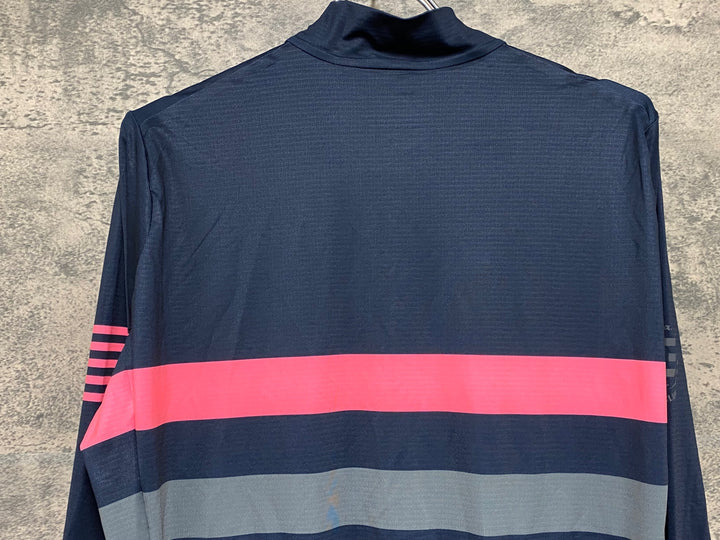 KD247 ラファ Rapha RCC PRO TEAM LONG SLEEVE JERSEY 長袖 サイクルジャージ 濃紺 XL