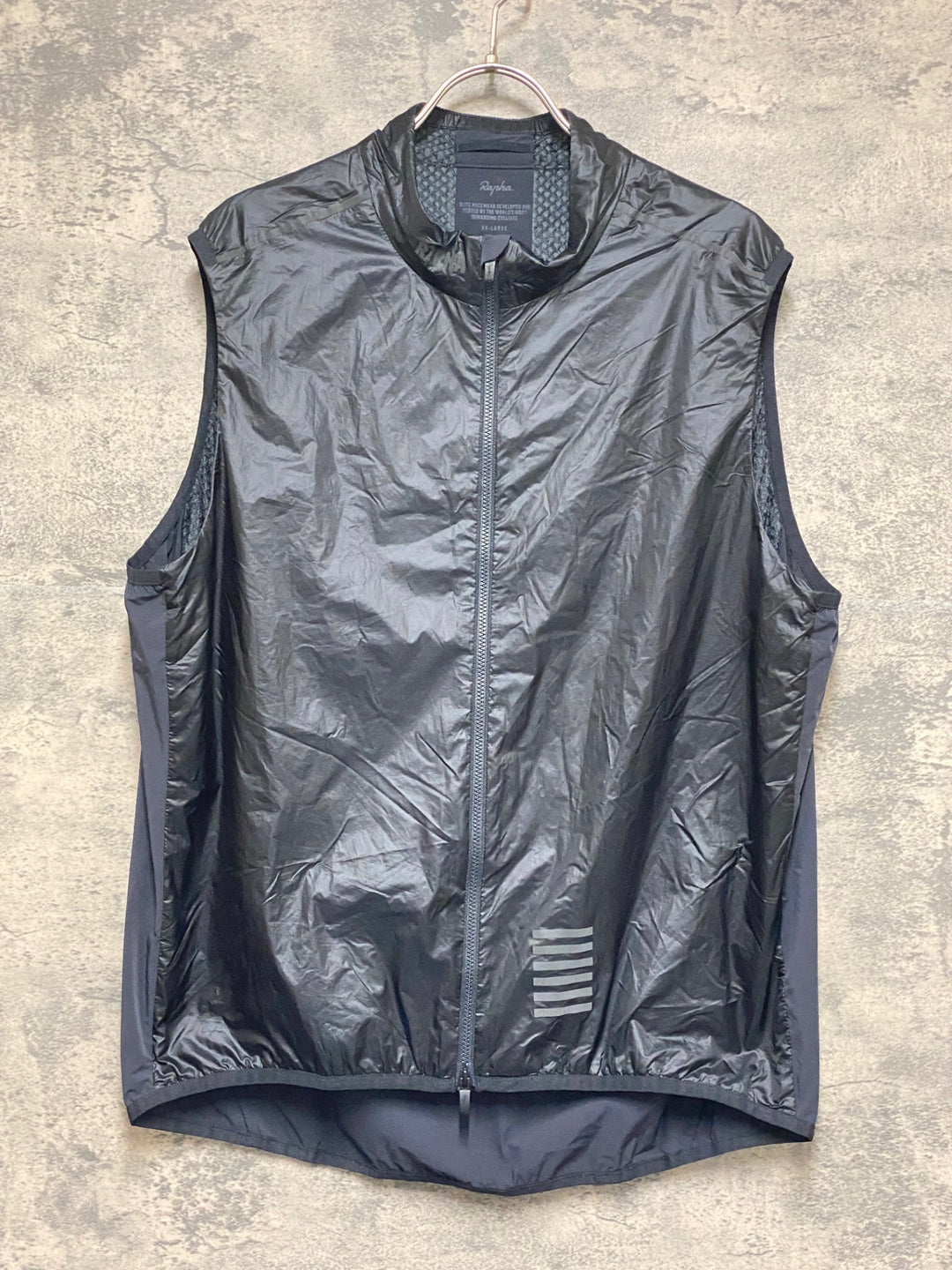 KP824 ラファ RAPHA PRO TEAM INSULATED GILET サイクルベスト ジレ 黒 XXL