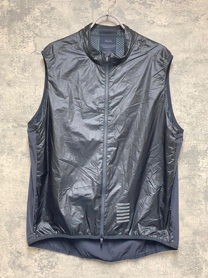 KP824 ラファ RAPHA PRO TEAM INSULATED GILET サイクルベスト ジレ 黒 XXL