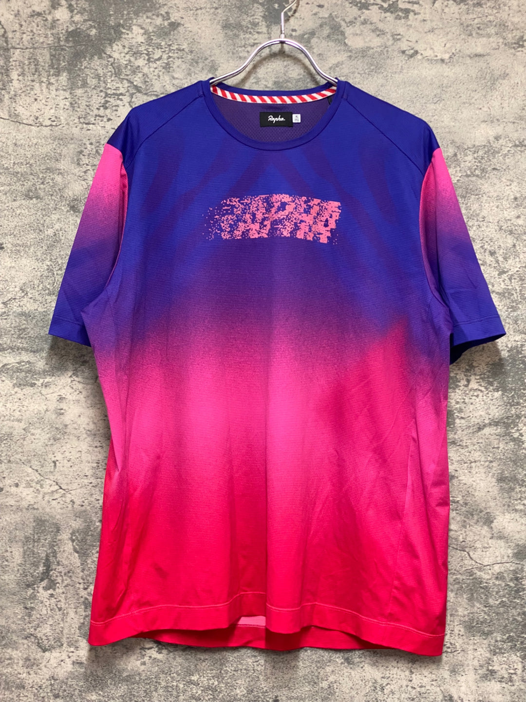 JZ868 ラファ Rapha CRIT SS TECHNICAL T-SHIRT 半袖 Tシャツ ピンク パープル XL