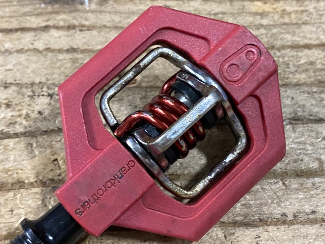 JN531 クランクブラザーズ crankbrothers キャンディ CANDY1 ビンディングペダル 赤 樹脂