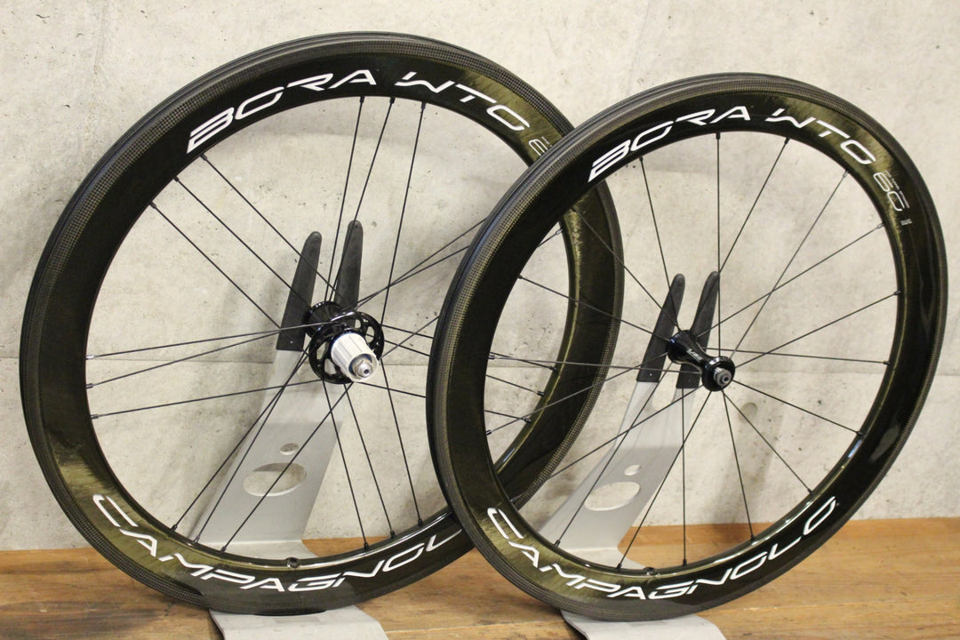 カンパニョーロ CAMPAGNOLO ボーラ BORA WTO 60 AC3 シマノ 11/12S カーボン チューブレス ホイールセット【福岡店】