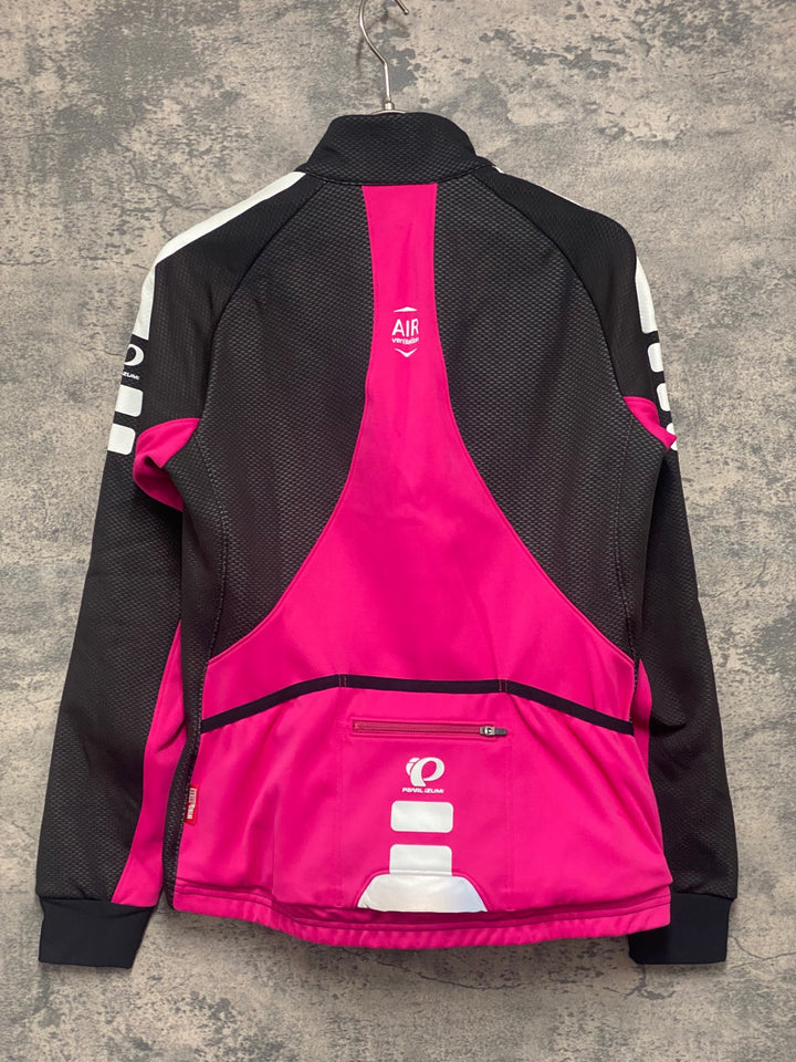 JX138 パールイズミ PEARL iZUMi 長袖 サイクルジャケット 黒 白 M 裏起毛