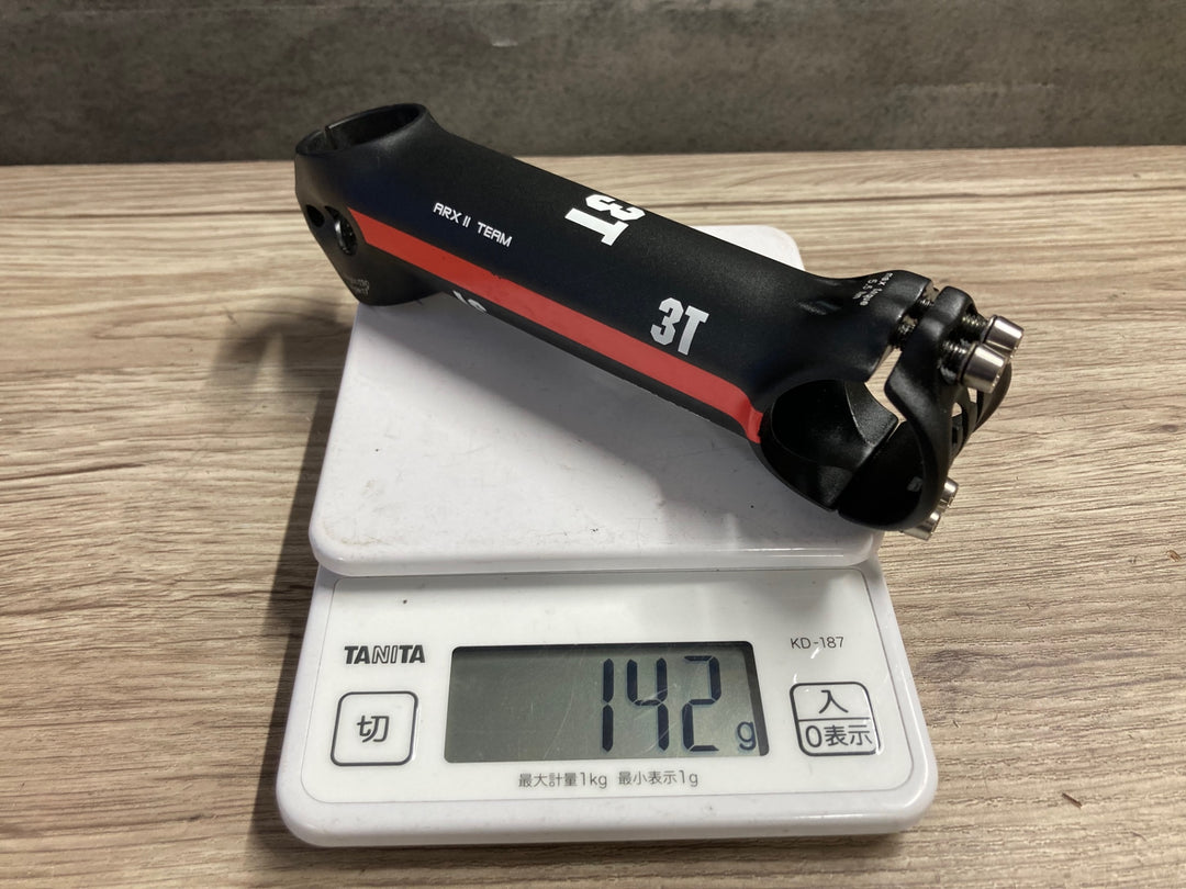 JR148 3T ARX TEAM アルミステム 黒 130mm Φ31.8 OS 17°