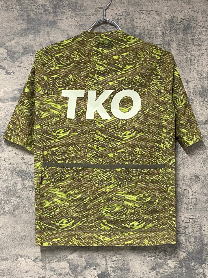 KJ289 パスノーマルスタジオ PAS NORMAL STUDIOS Men's T.K.O. Mechanism Pro Jersey - Disorder 半袖 サイクルジャージ カモ L