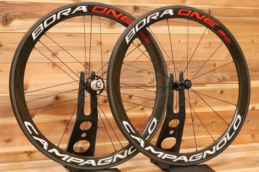 カンパニョーロ CAMPAGNOLO ボーラ BORA ONE 50 RIM シマノ 11S/12S カーボン チューブラー ホイールセット 【広島店】