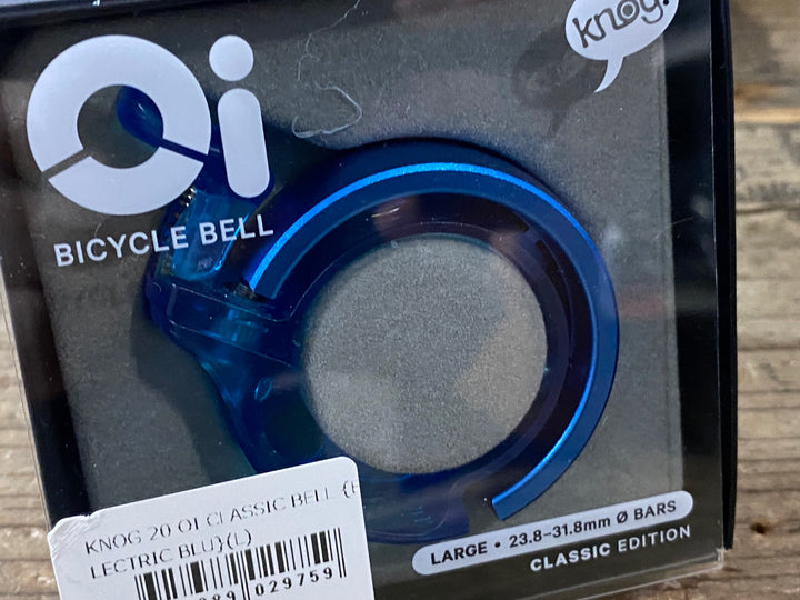KP741 ノグ knog. Oi CLASSIC ベル 青 LARGE 23.8-31.8mm