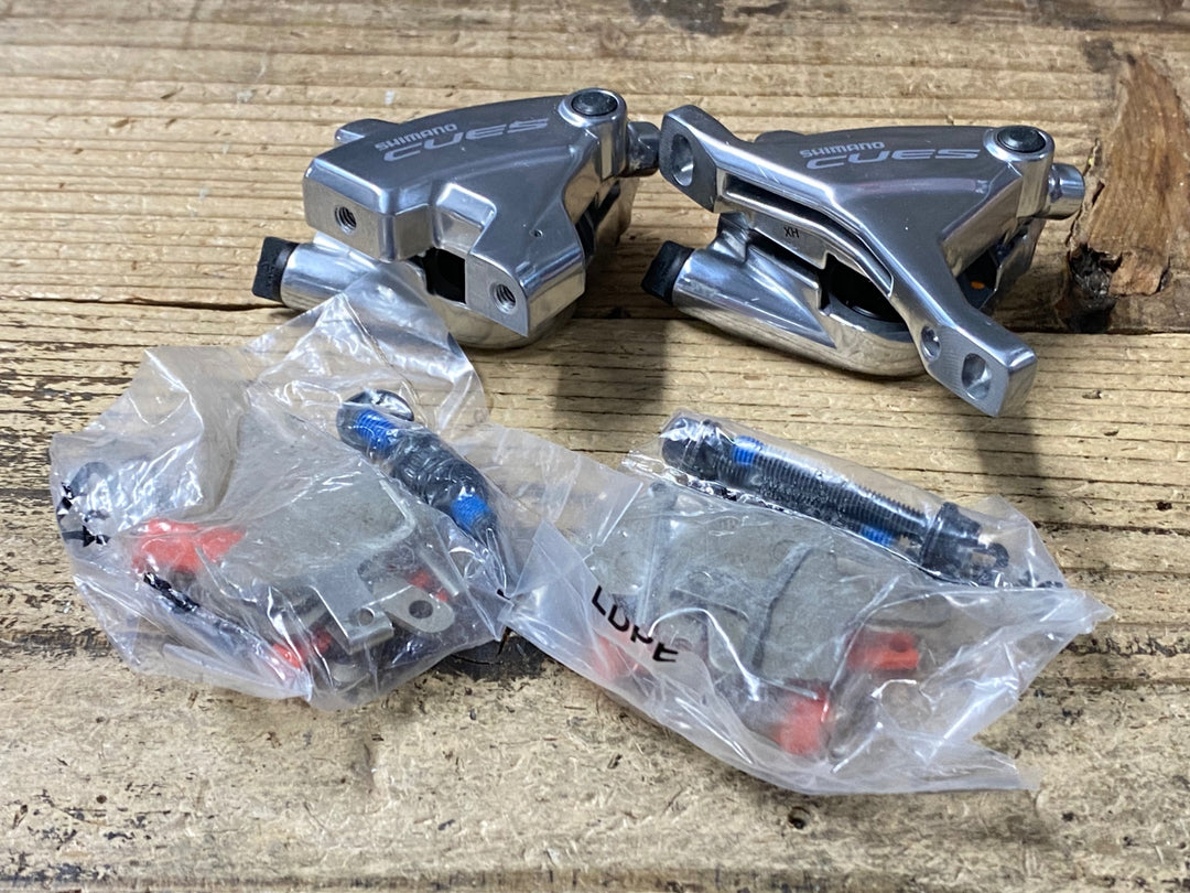 KA898 シマノ SHIMANO CUES BR-U6030 ディスクブレーキ キャリパー 前後セット