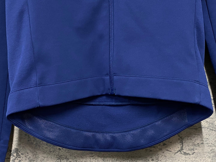 KI814 ラファ Rapha MEN'S CORE WINTER JACKET 長袖 サイクルジャケット 紺 S 裏起毛