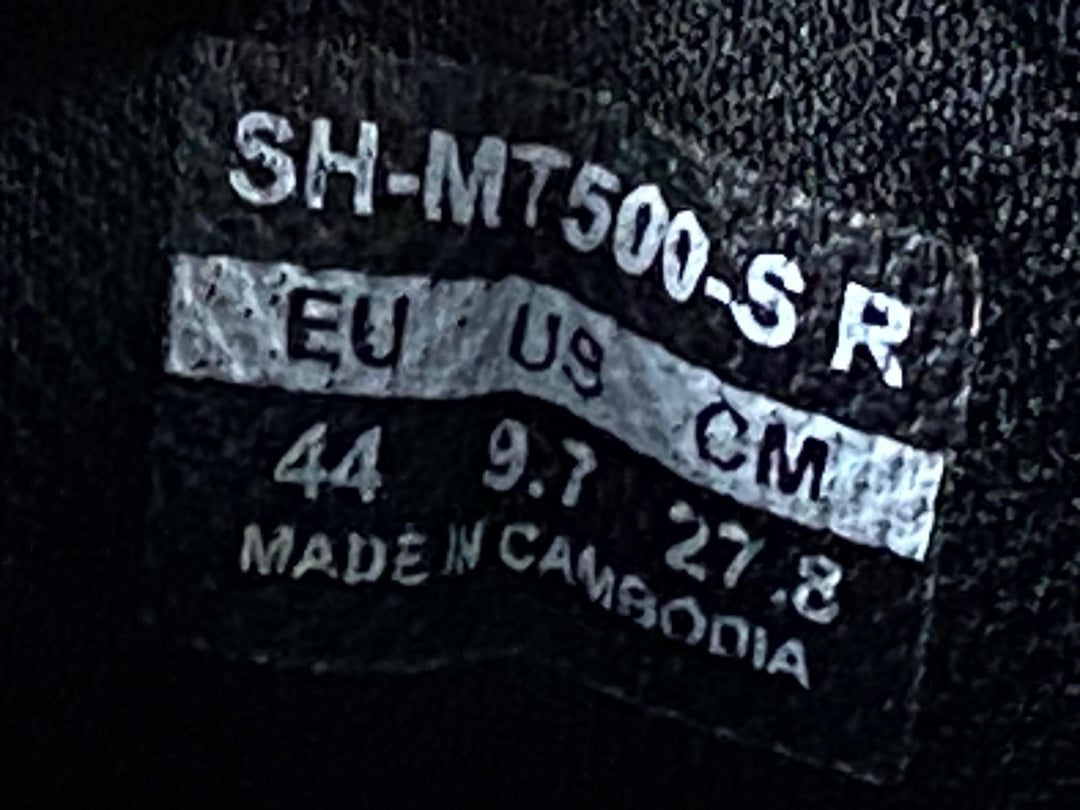 KF260 シマノ SHIMANO MTS SH-MT500-S R ビンディングシューズ 2穴 赤 EU44