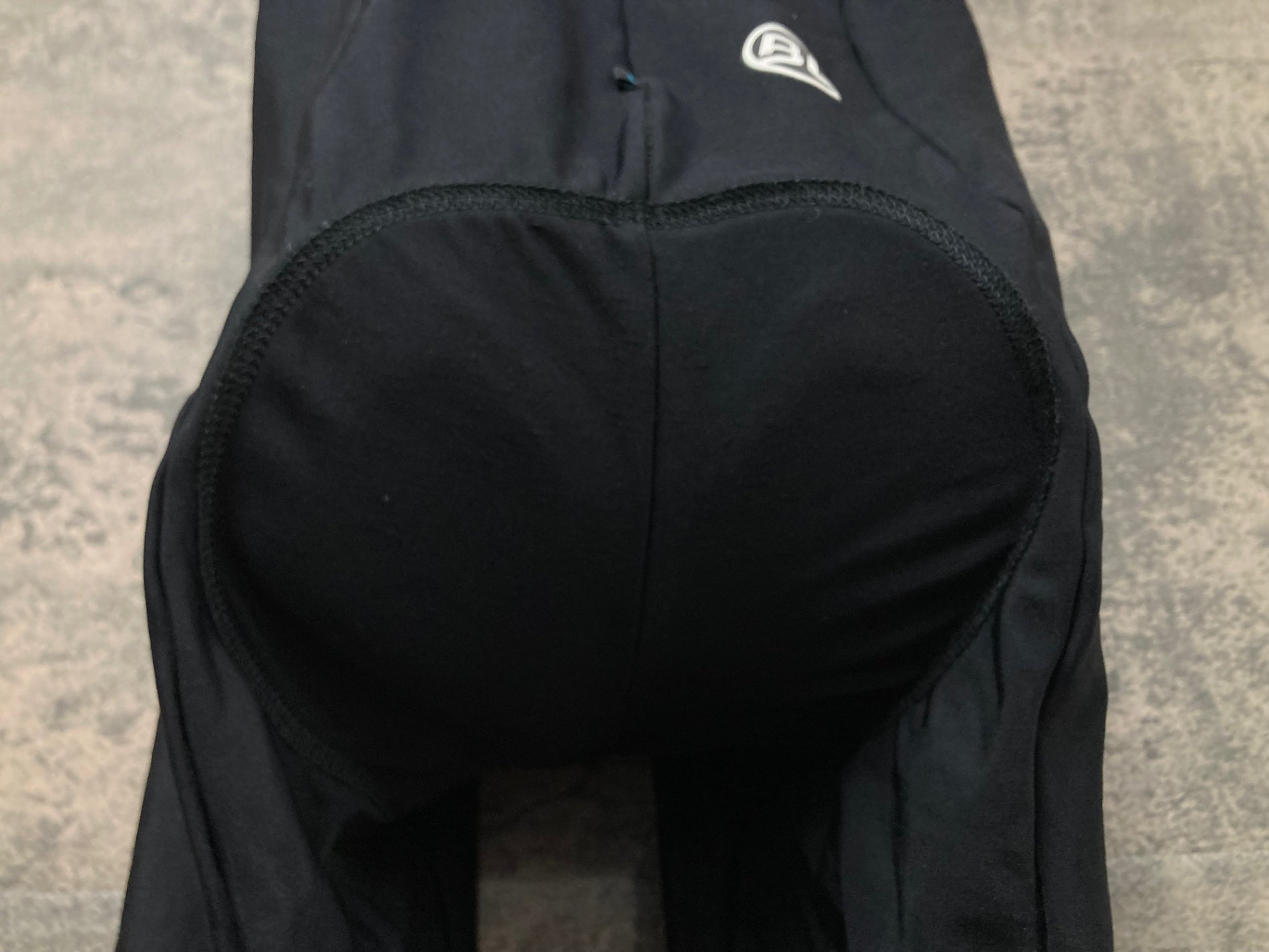 KG461 バイシクルライン BICYCLE LINE ビブショーツ 黒 XL 裏起毛