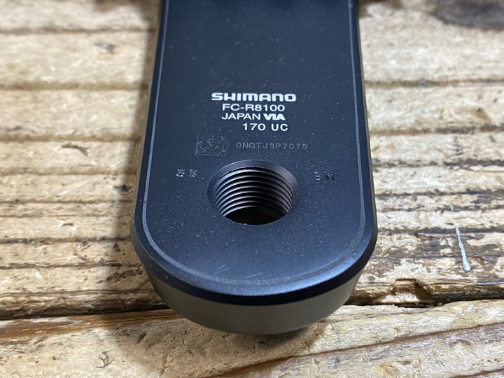 KF046 シマノ SHIMANO アルテグラ ULTEGRA FC-R8100 クランクセット 170mm 50/34T