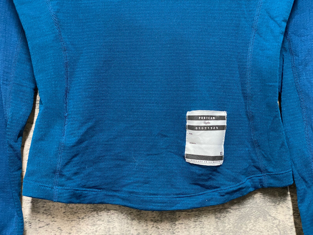 JO783 ラファ Rapha ベースレイヤー PRO TEAM THEMAL BASE LAYER LONG SLEEVE 長袖 ベースレイヤー XSサイズ 裏起毛