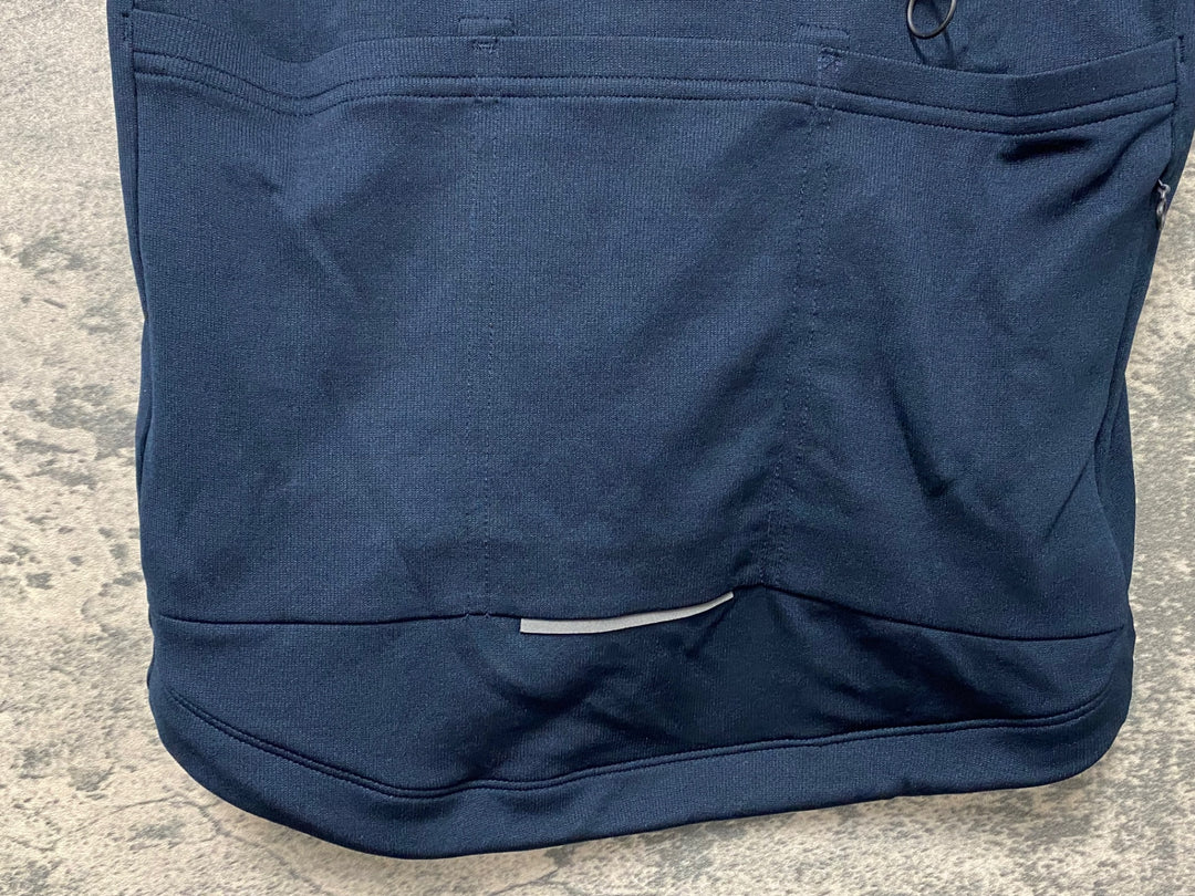 JD413 ラファ Rapha メンズブルべジャージ MEN'S BREVET JERSEY 紺 S