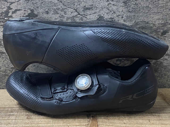 KI825 シマノ SHIMANO RC5 SHRC502M ビンディングシューズ 3穴 黒 EU42