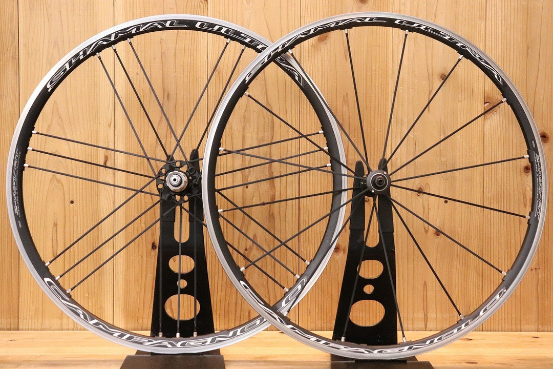 カンパニョーロ CAMPAGNOLO シャマル SHAMAL ULTRA 2WAY-FIT アルミ クリンチャー ホイールセット シマノ 11S/12S 17C 【芦屋店】