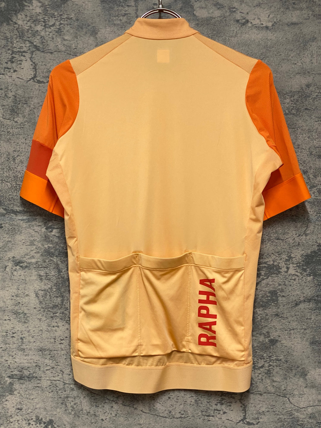 KC222 ラファ Rapha PRO TEAM TRAINING JERSEY 半袖 サイクルジャージ オレンジ S