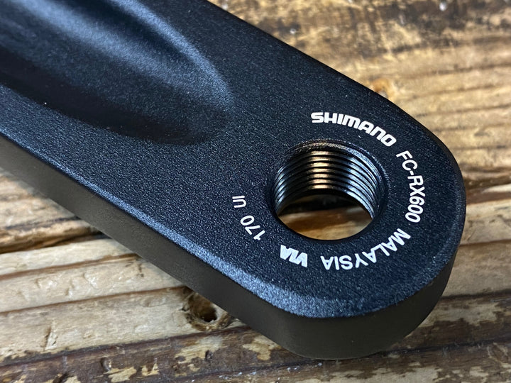 JR648 シマノ SHIMANO GRX FC-RX600 クランクセット 46/30T 170mm 2x10S