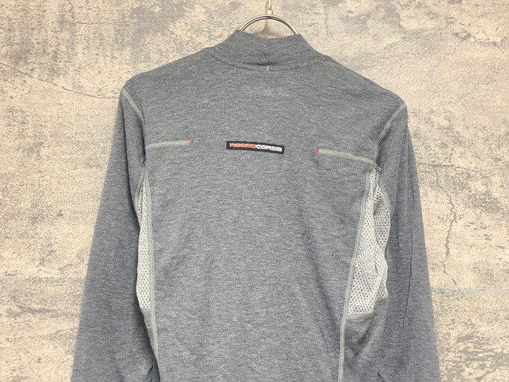 JY251 カステリ CASTELLI 長袖 ベースレイヤー グレー M 裏起毛