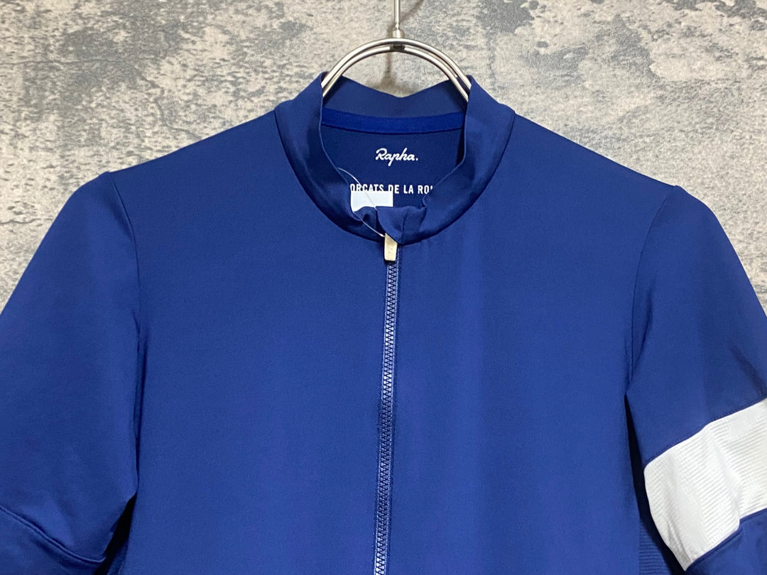 KS051 ラファ Rapha PRO TEAM TRAINING JERSEY Ⅱ 半袖 サイクルジャージ 紺 S