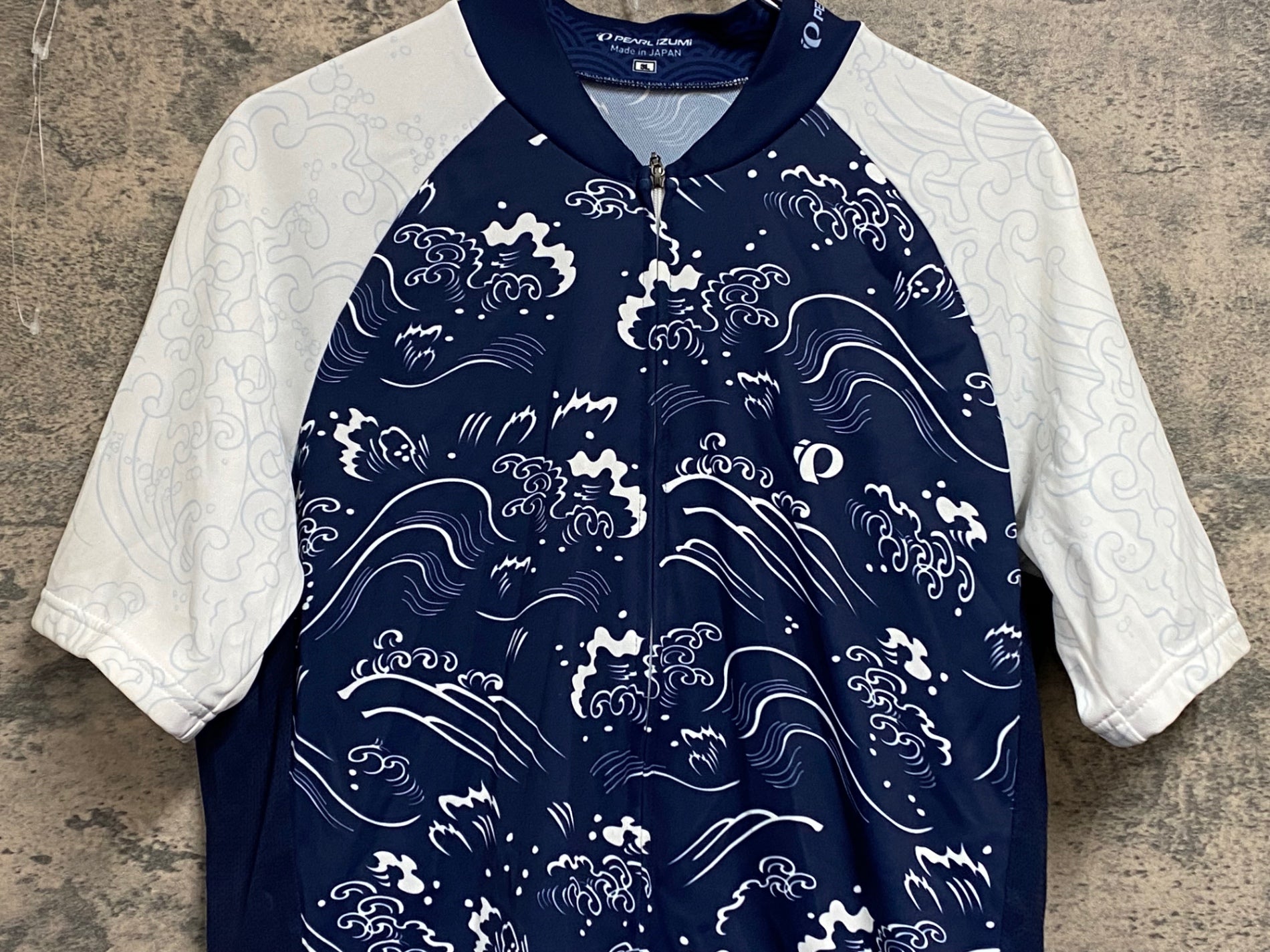 JT591 パールイズミ PEARL iZUMi 半袖 サイクルジャージ 白 青 3L