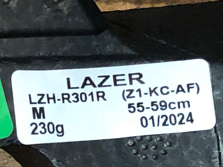 JO309 レーザー LAZER Z1 KC ヘルメット 赤 黒 M 55-59cm 2024/01製造