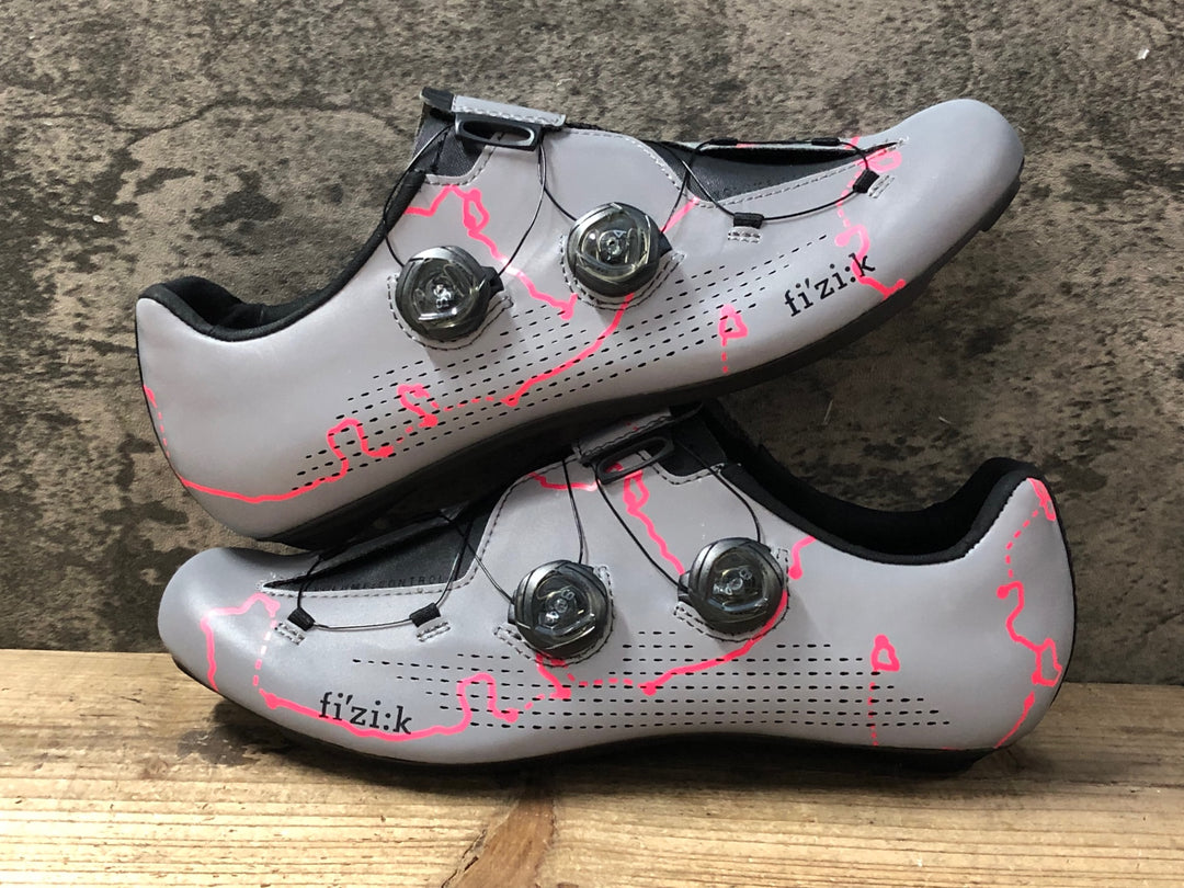 KC531 フィジーク fizik INFINITO R1 SPECIAL EDITION 19 19 ビンディングシューズ 3穴 リフレクト ピンク EU43 未使用