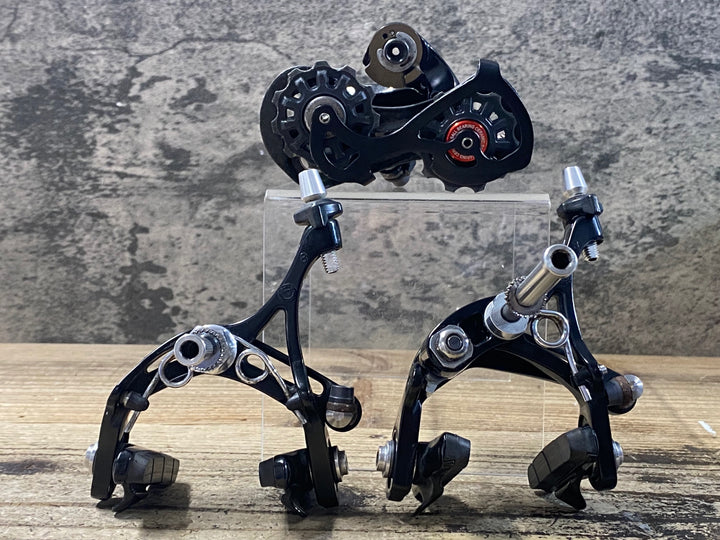 JM369 カンパニョーロ CAMPAGNOLO スーパーレコード SUPER RECORD 2x11S 前期 エルゴパワー,FD 直付,RD,BR コンポセット