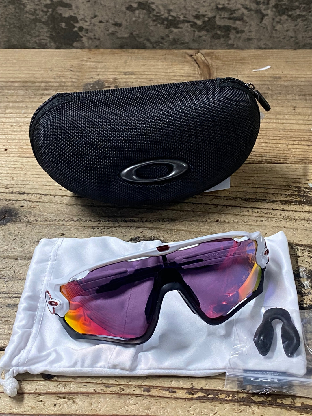 KH987 オークリー OAKLEY JAWBREAKER サングラス アイウェア 白 PRIZMレンズ