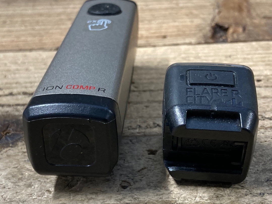 KH465 ボントレガー BONTRAGER イオン ION COMP R フレア FLARE R CITY フロントライト リアライト 前後セット 点灯確認済