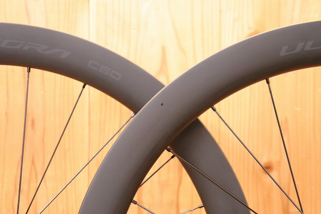 シマノ SHIMANO アルテグラ ULTEGRA WH-R8170 C50 TL カーボン チューブレスレディ  ホイールセット シマノ 11/12S 【芦屋店】