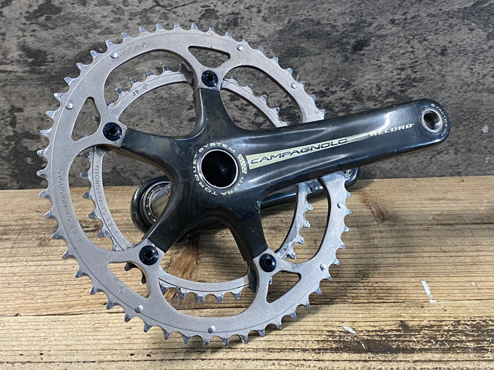 JP245 カンパニョーロ Campagnolo レコード RECORD ULTRA TORQUE カーボン クランクセット 170mm 52/39T 5H