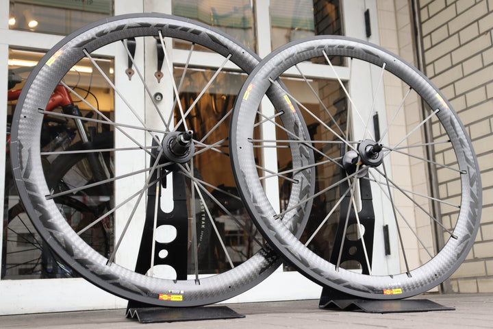 マヴィック MAVIC COSMIC CARBON SLR EXALITH アルミ カーボン クリンチャー ホイールセット シマノ 11/12S ナローリム 13C 【横浜店】