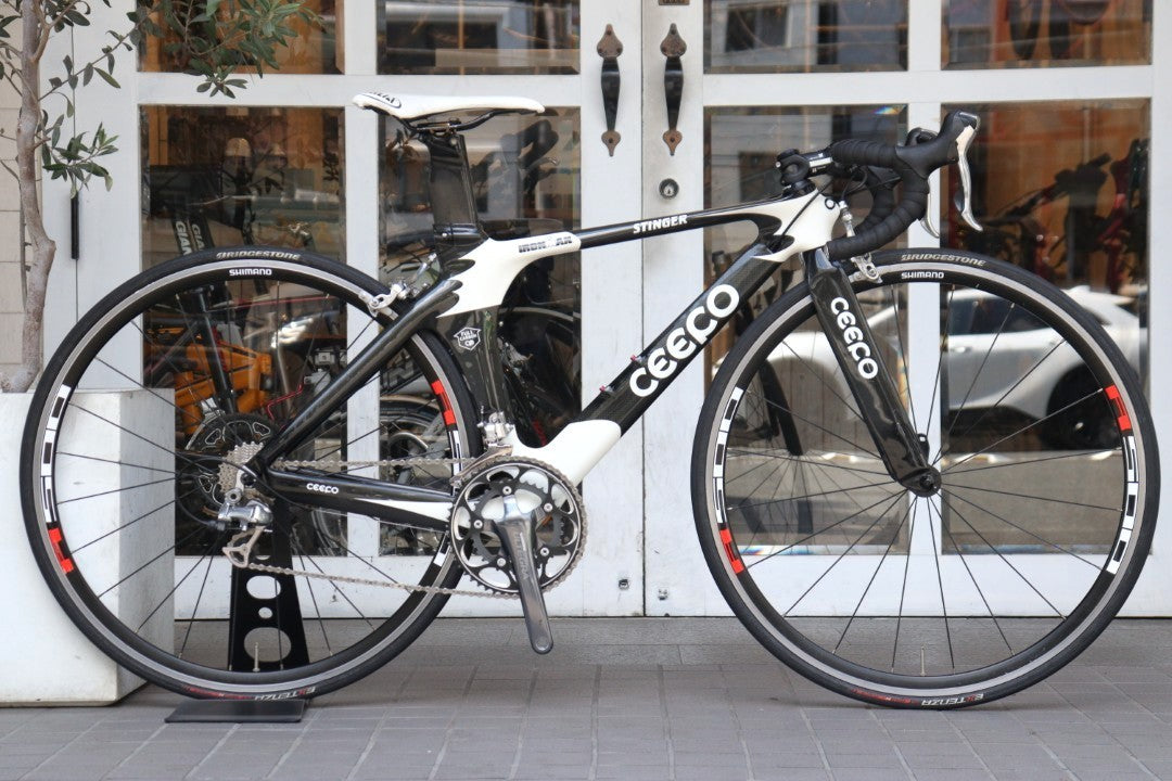 訳アリ シーポ CEEPO スティンガー STINGER 2009モデル シマノ デュラエース 7800 MIX 10S カーボン ロードバイク 【横浜店】
